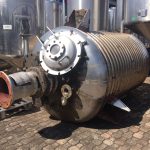 Reator 3.500 litros c serpentina em aço inox